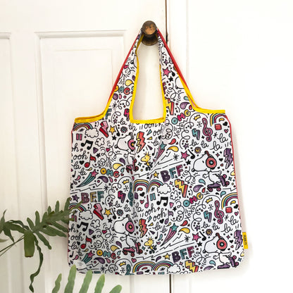 Peanuts Doodle Eco Shopper