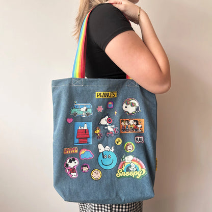 Peanuts ‘Patch’ Stonewash Tote