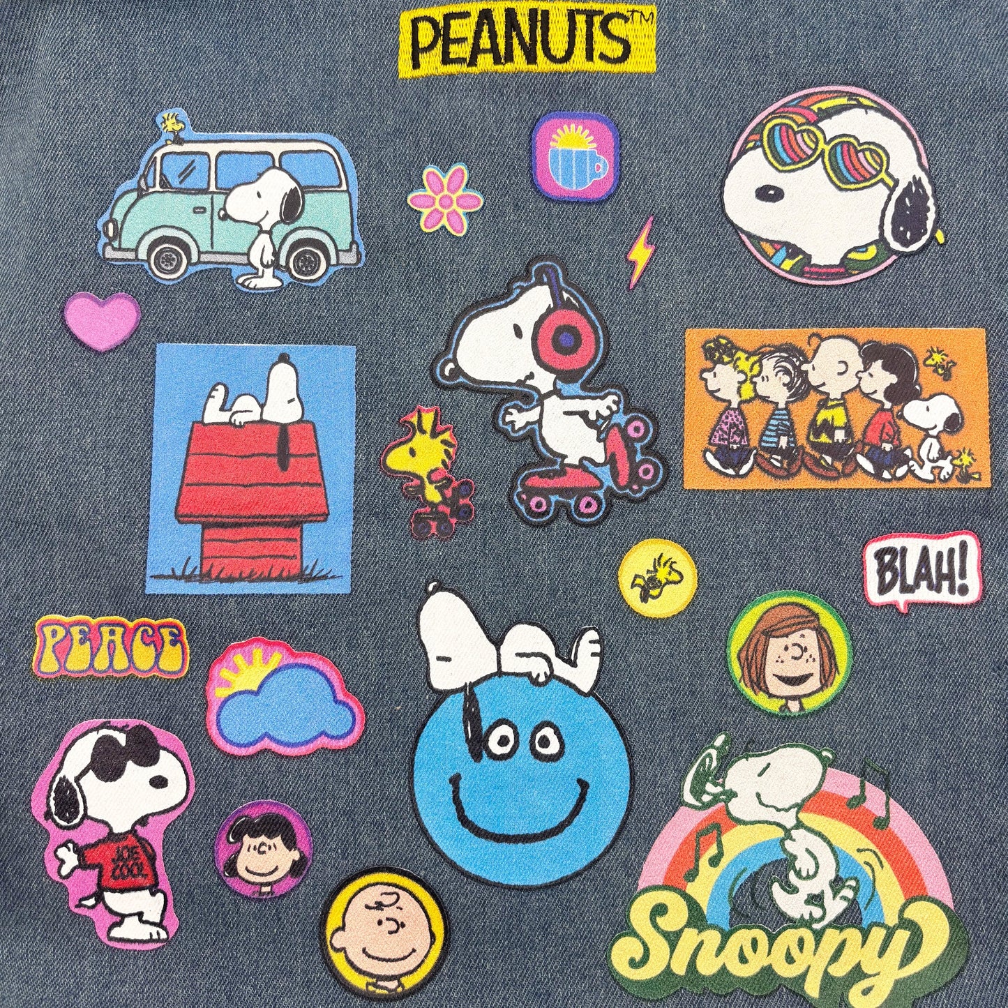 Peanuts ‘Patch’ Stonewash Tote