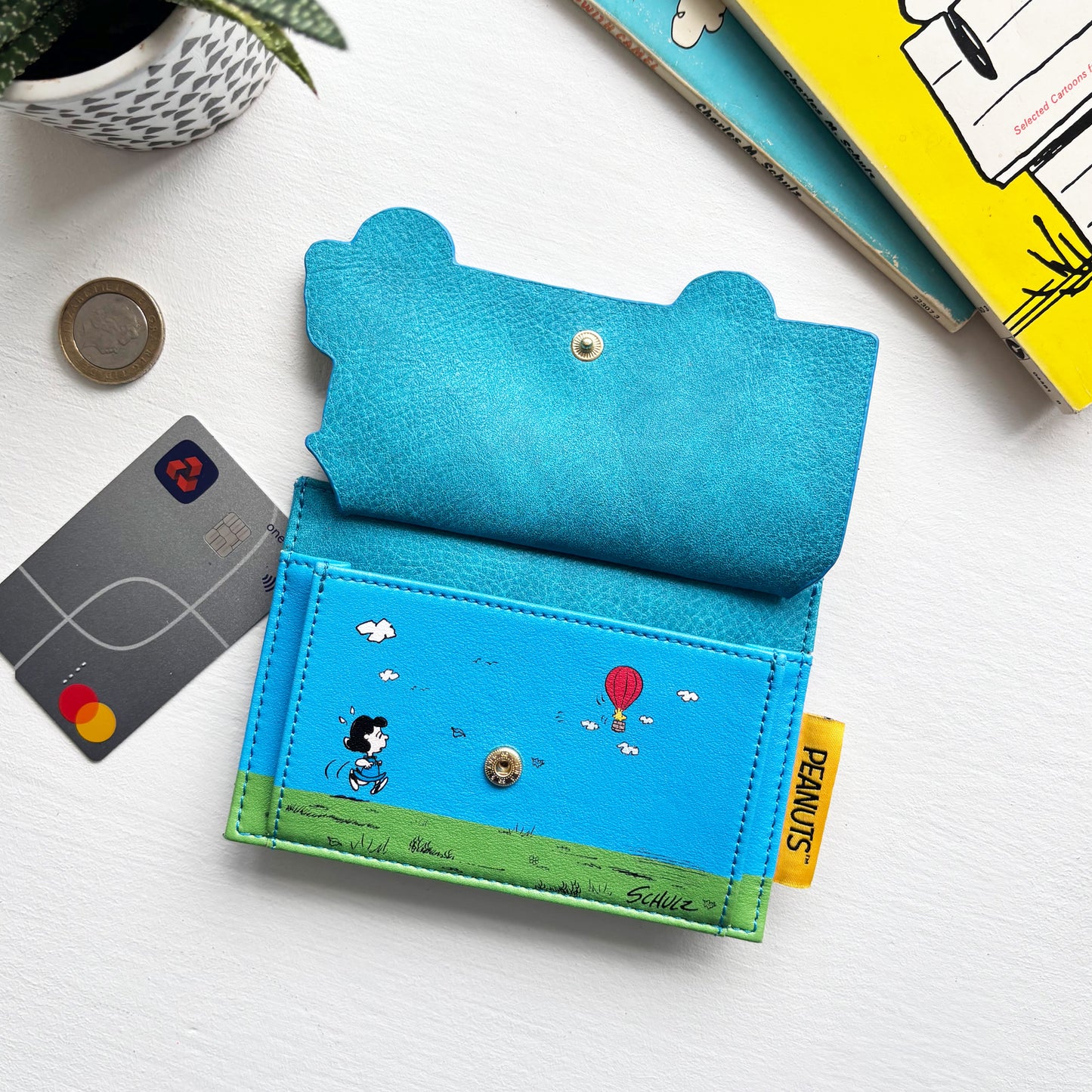 Peanuts Bus Zip Purse
