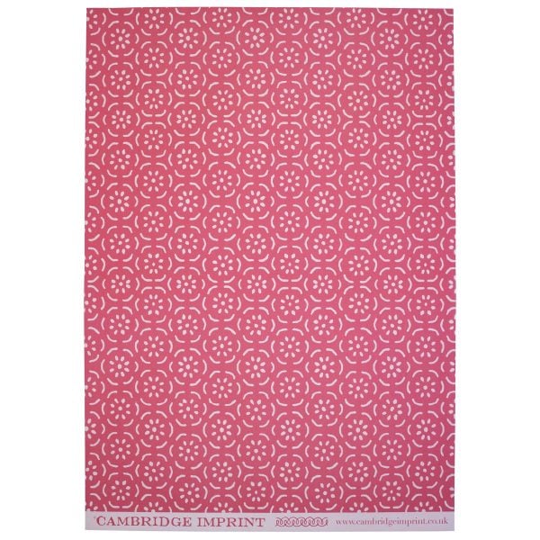 Gift Wrap -Pear Halves Permanent Rose