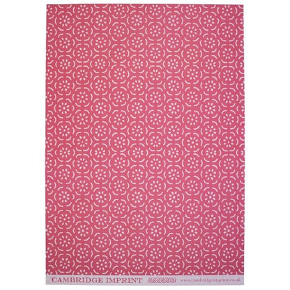 Gift Wrap -Pear Halves Permanent Rose