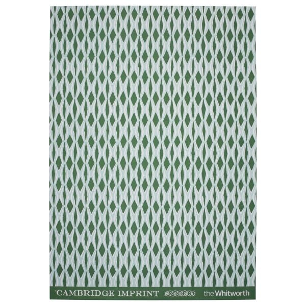 Gift Wrap - Smocking Jade and forest Green