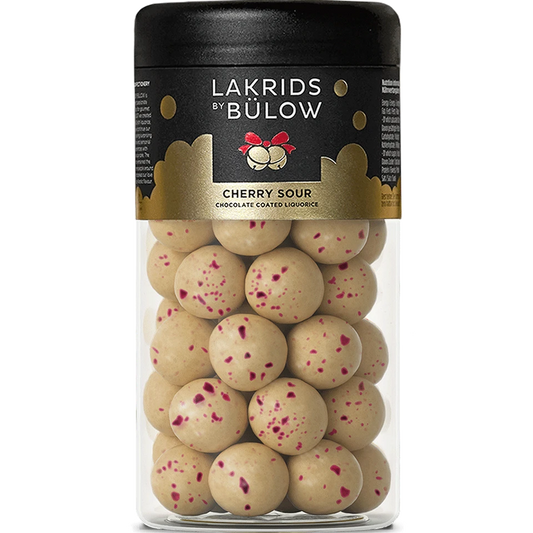 Cherry Sour Chocolate coated Liquorice - Regular 295g