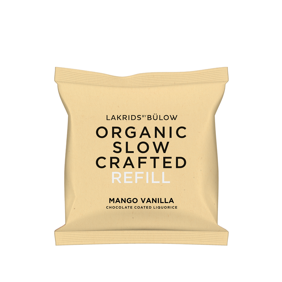 Mango & Vanilla Organic Slow Crafted Coated Liquorice - Refill 265g