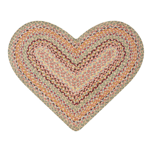 Heart Rug 51 x 76 cm  - Pampas