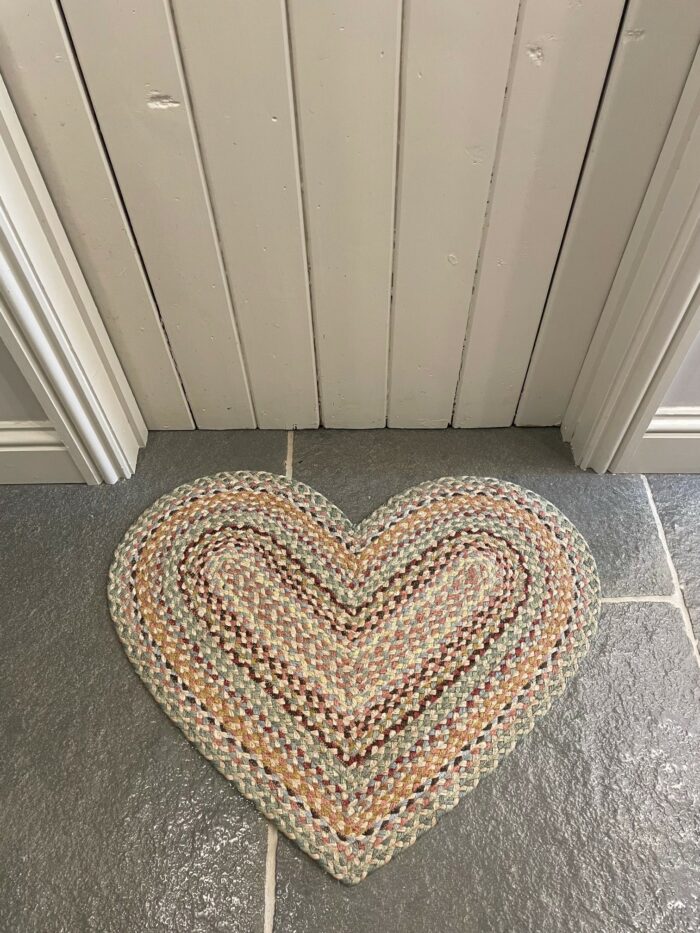 Heart Rug 51 x 76 cm  - Pampas