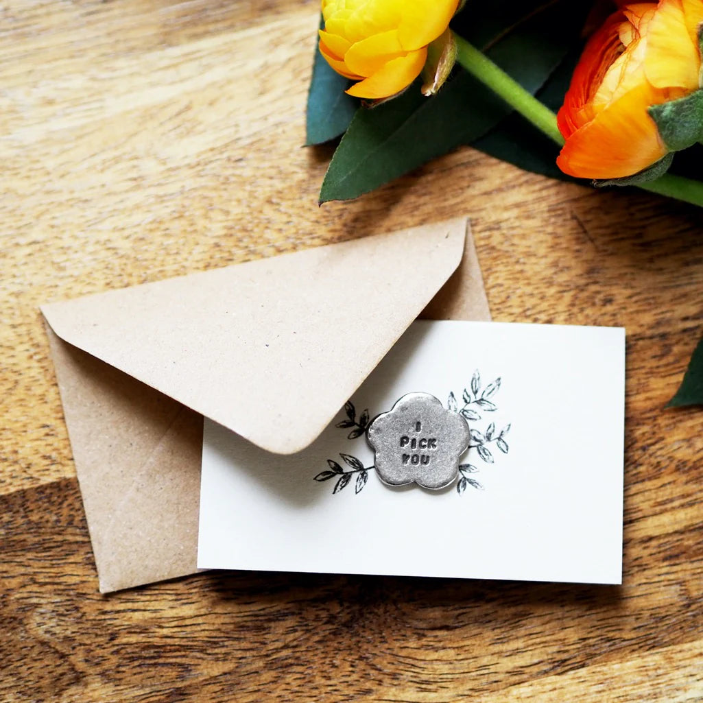 'I Pick You' Envelope Charm