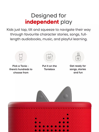 Toniebox 2 Sunset Red Starter Set Creative Tonie Rubie