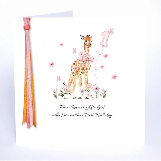 Ribbons and Roses For a Special Little Girl with Love on Your First Birthday (Copy)