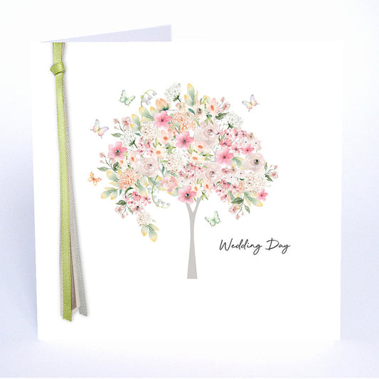 Ribbons and Roses Wedding Day Tree