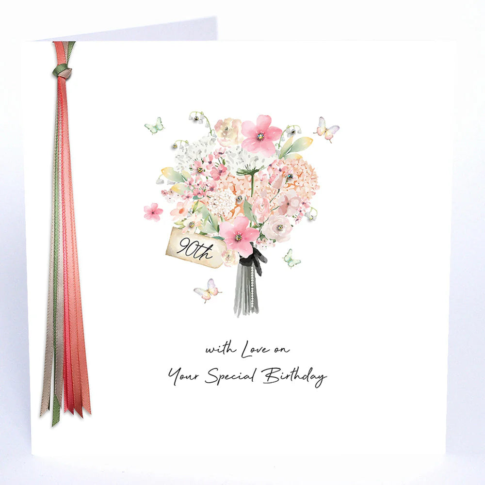 90 With Love On Your Special Birthday - Large