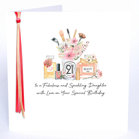 Ribbons and Roses Fabulous and Sparkling Daughter 21 - Large