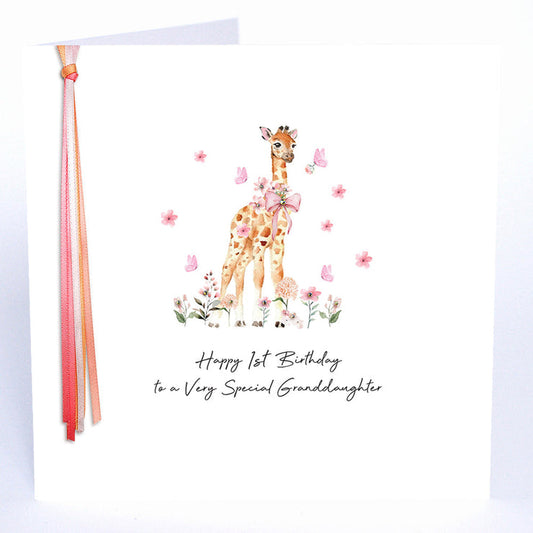 Happy 1st Birthday to a Very Special Granddaughter - Large