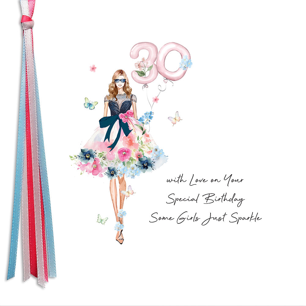 30 With Love On Your Special Birthday Some Girls Just Sparkle