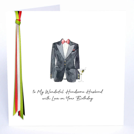 Wonderful Husband with Love on Your Birthday - Large