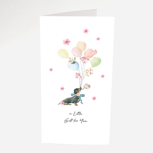 Ribbons and Roses - A Gift For You Money Wallet Card