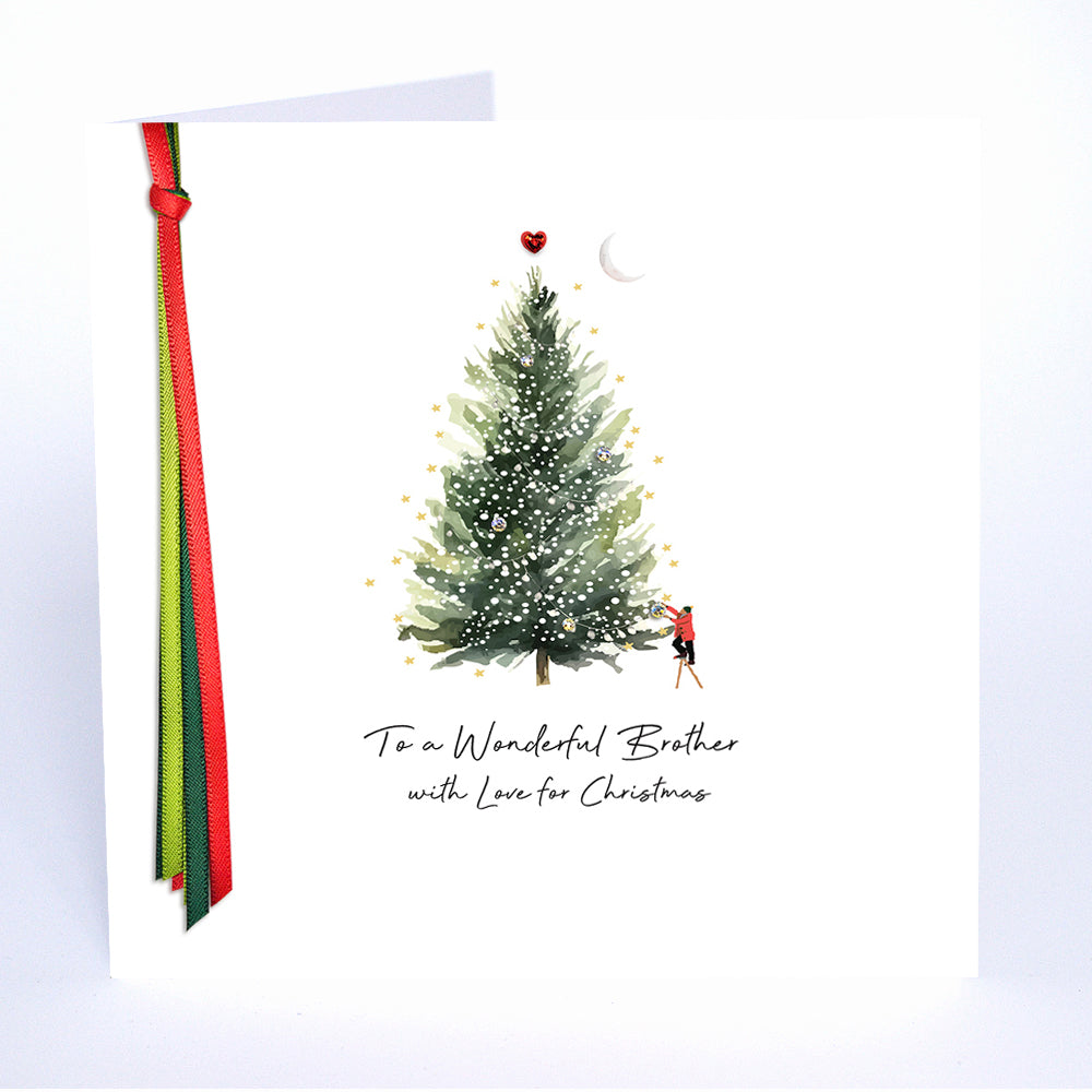 To a Wonderful Brother With Love For Christmas