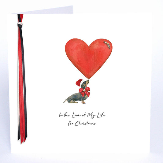 To the Love of my Life for Christmas - Ribbon Candy Large