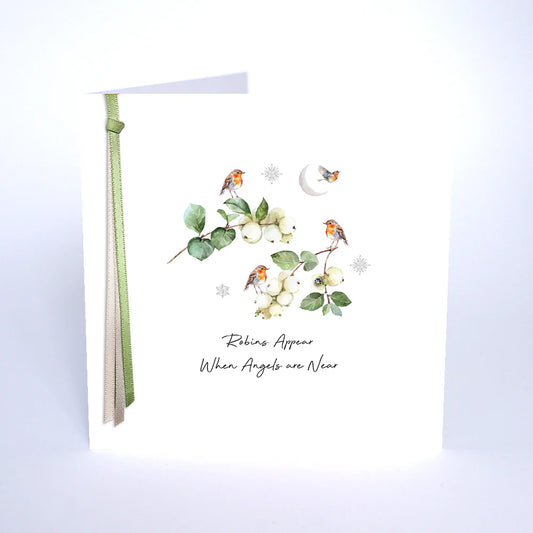 Ribbon Candy Small - Robins appear when Angels Are Near