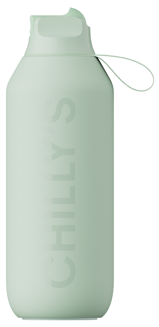 Series 2 Chilly's Flip Bottle - Lichen Green 500 ml
