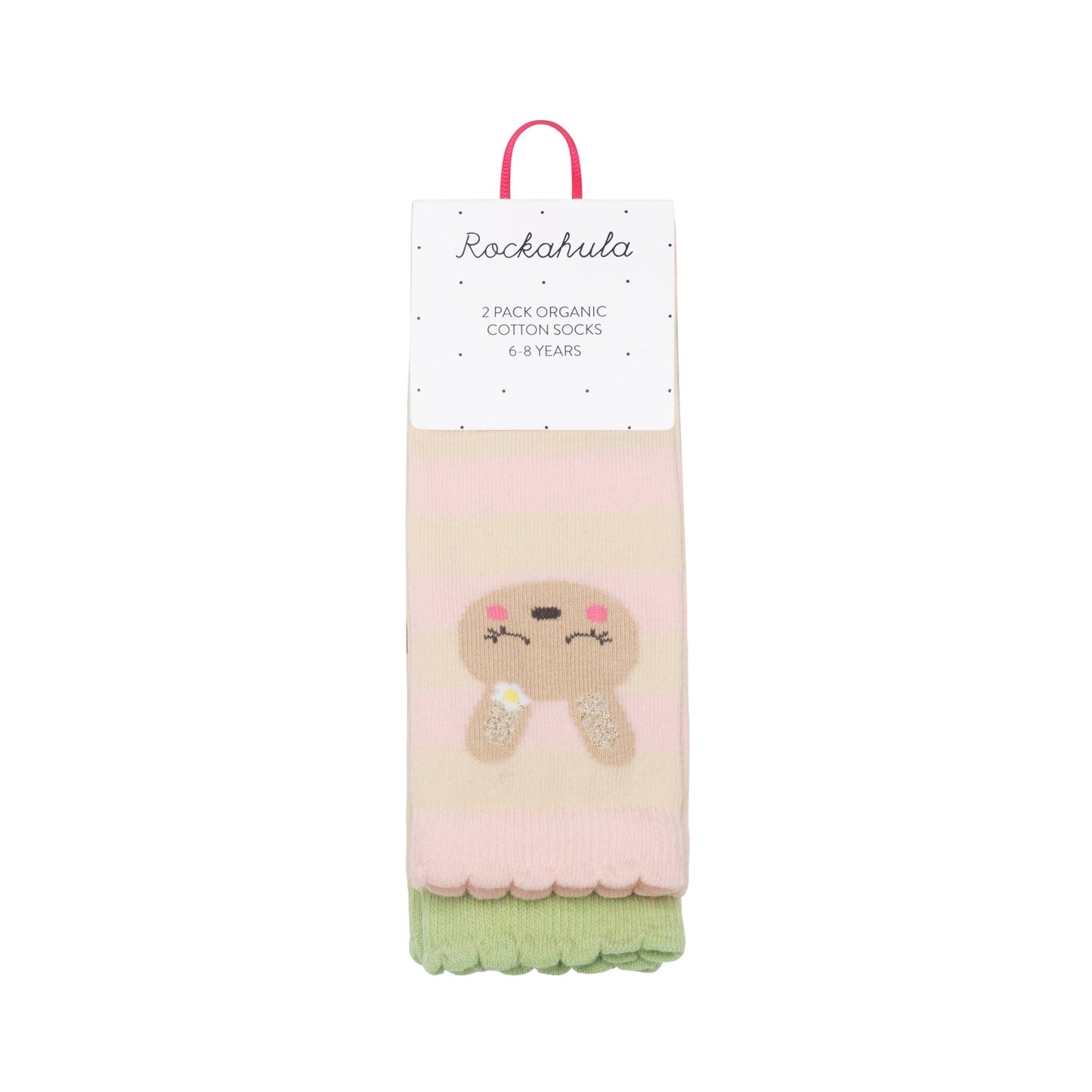 Betty Bunny 2 Pack Socks - Age 6 - 8