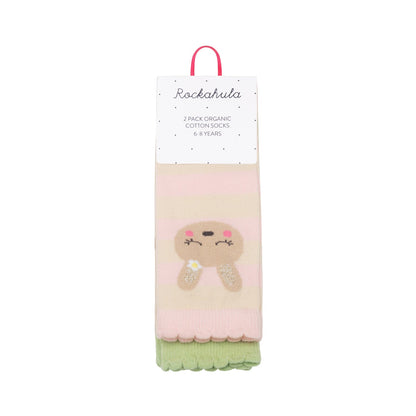 Betty Bunny 2 Pack Socks - Age 3 - 5