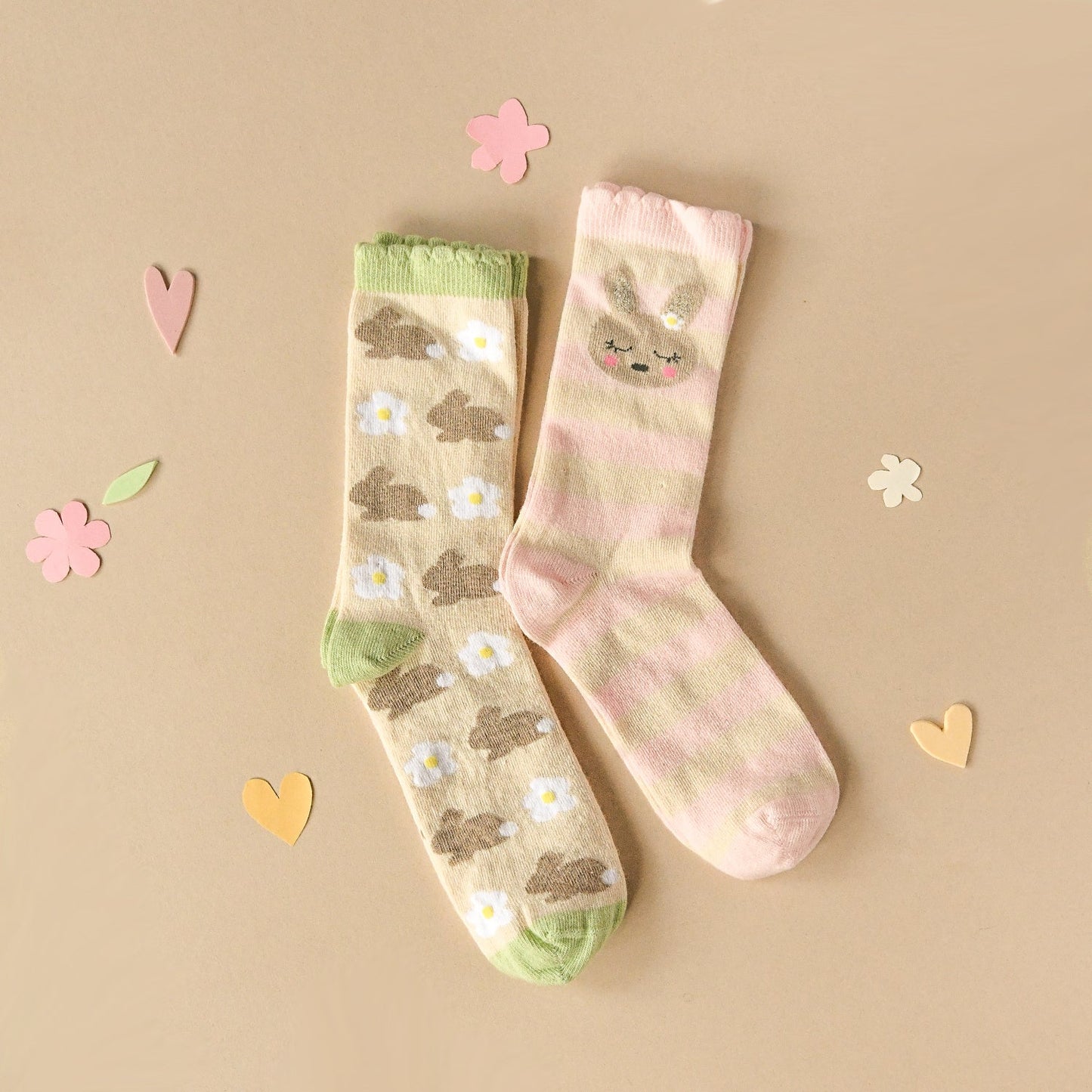 Betty Bunny 2 Pack Socks - Age 6 - 8
