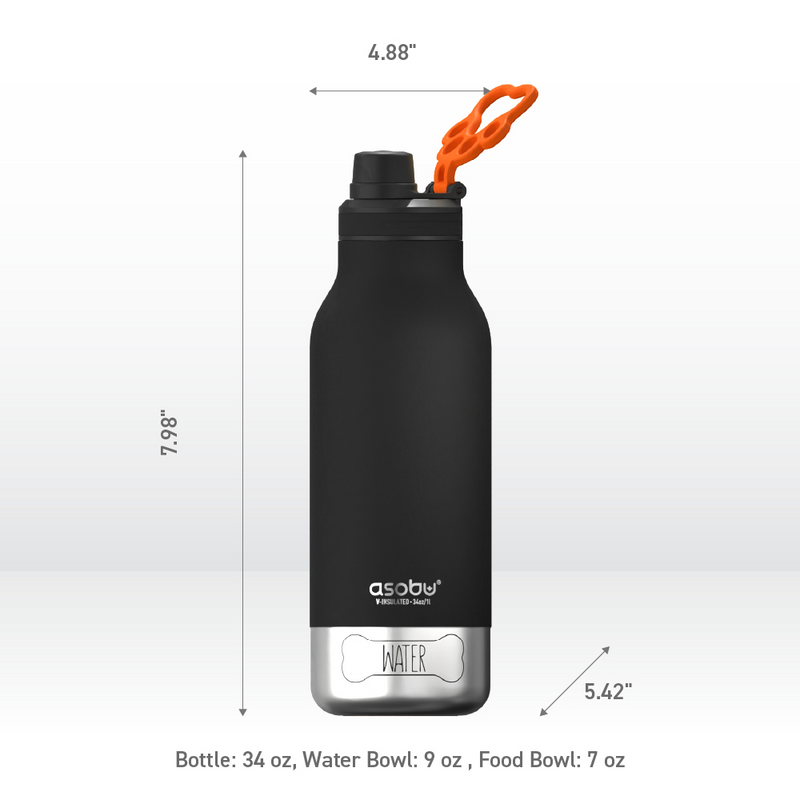 Barky Asobu  3-In-1 Bottle: Pastel Green
