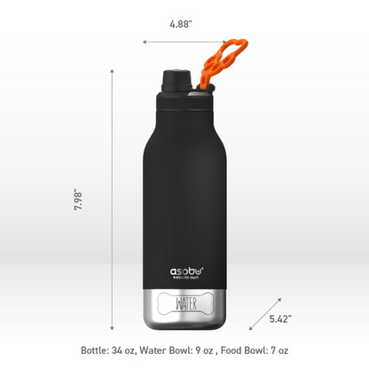 Barky Asobu  3-In-1 Bottle: Pastel Green