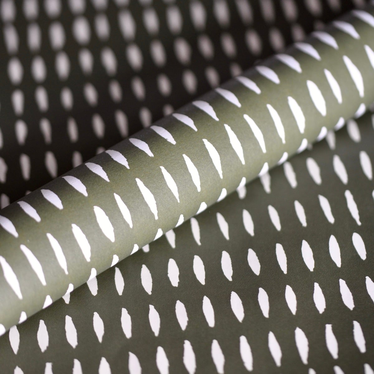 Gift Wrap - Seed Olive