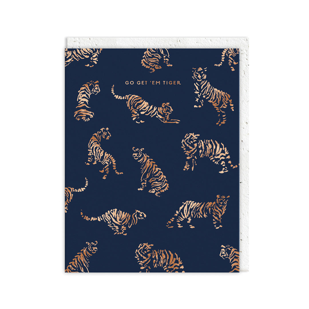Go Get 'Em Tiger Card - Plantable Envelope