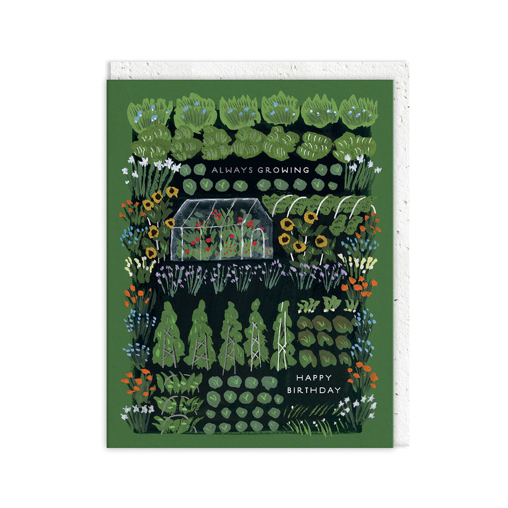 Always Growing Birthday Card - Plantable Envelope
