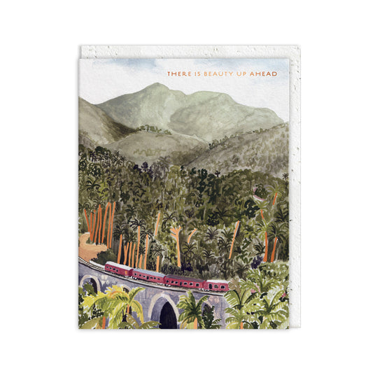 Beauty up ahead Plantable Envelope Greeting Card