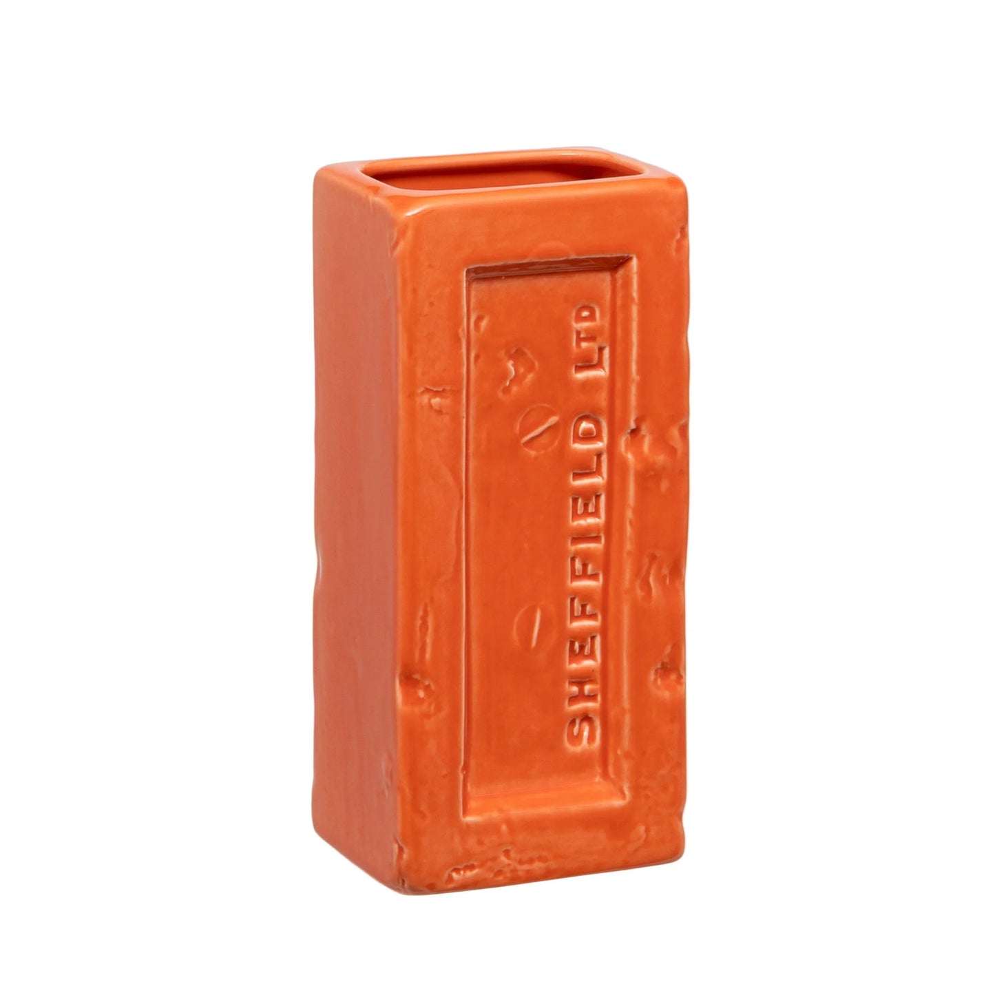 Sheffield Brick Vase - Orange