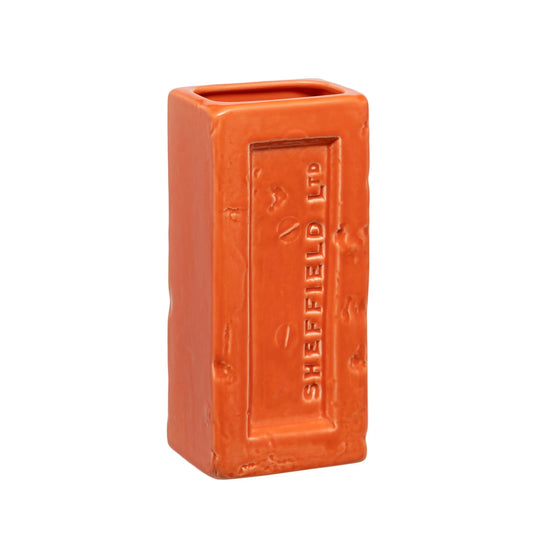 Sheffield Brick Vase - Orange
