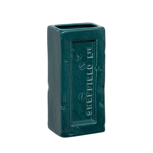 Sheffield Brick Vase - Teal