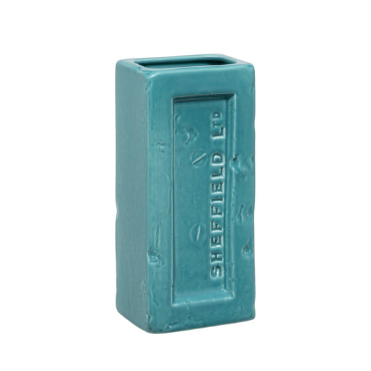 Sheffield Brick Vase - Turquoise