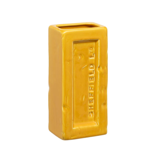 Sheffield Brick Vase - Yellow