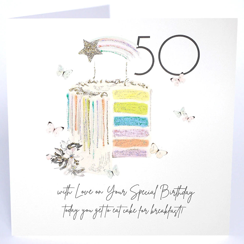 50 With Love On Your Special Birthday