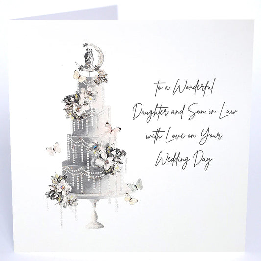 To A Wonderful Daughter And Son-In-Law, With Love On Your Wedding Day