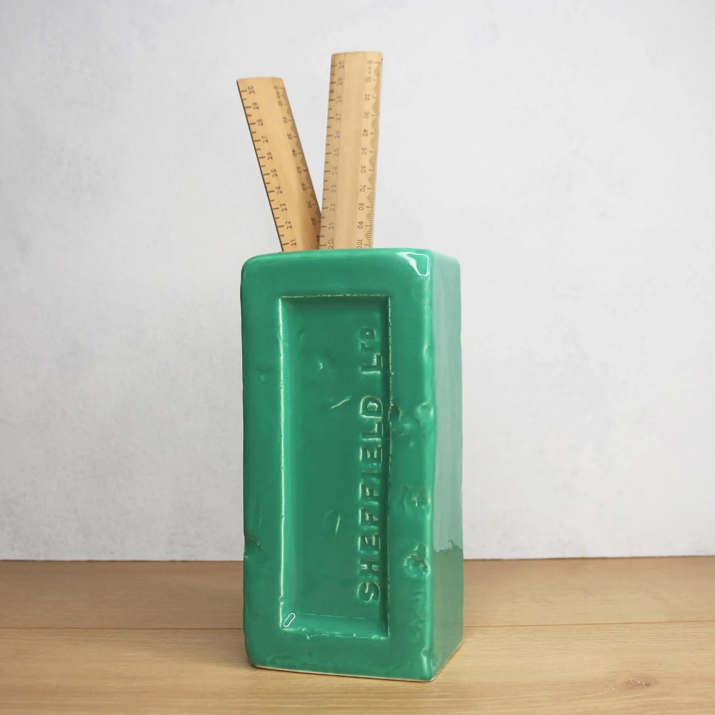 Sheffield Brick Vase - Green