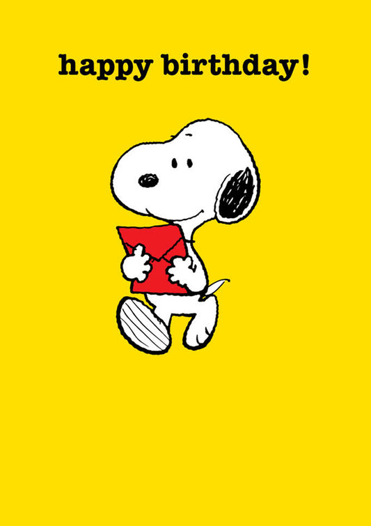 Snoopy - Birthday Card