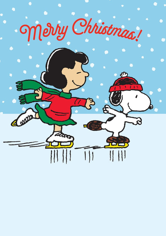 Snoopy 'Merry Christmas' Skating