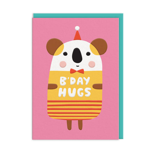 Koala Hugs Birthday