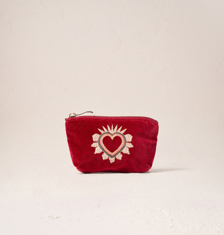 Sacred Heart Coin Purse