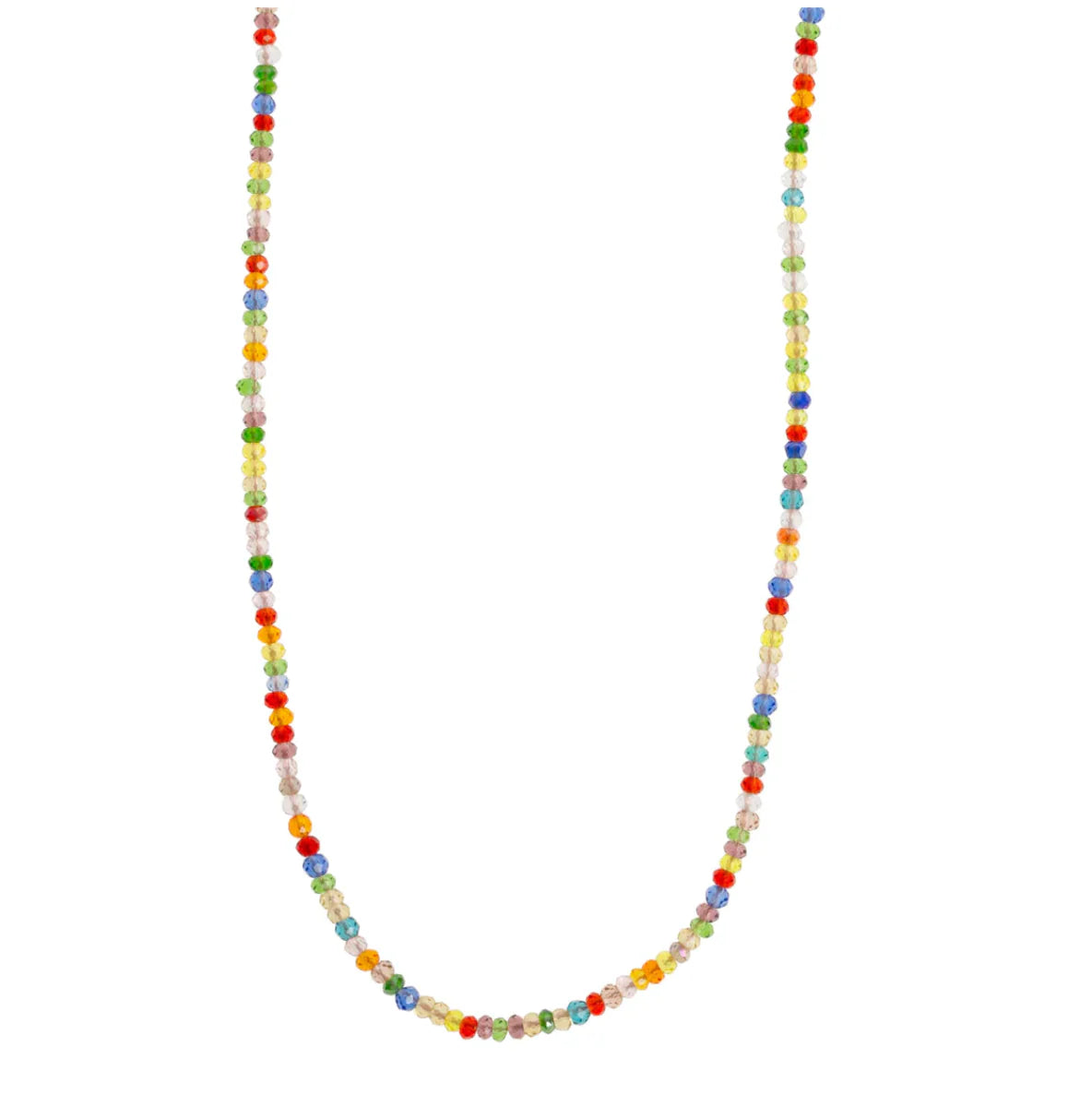 Felicia - Colourful Glass Bead Necklace