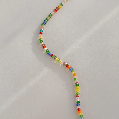 Felicia - Colourful Glass Bead Necklace