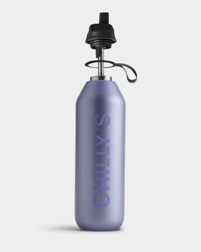 Series 2 Chilly's Flip Bottle - Matte Metallic Lavender 1000 ml