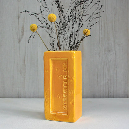 Sheffield Brick Vase - Yellow